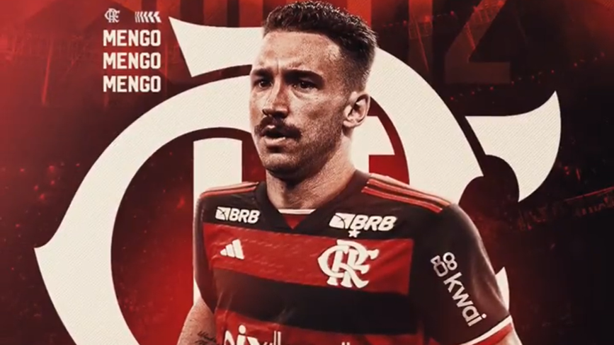 Léo Ortiz foi anunciado oficialmente pelas redes sociais do clube Divulgação/Flamengo