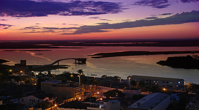 Foto: Corumbá/Rio Paraguai - Foto/Reprodução